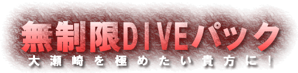 無制限ダイブパック